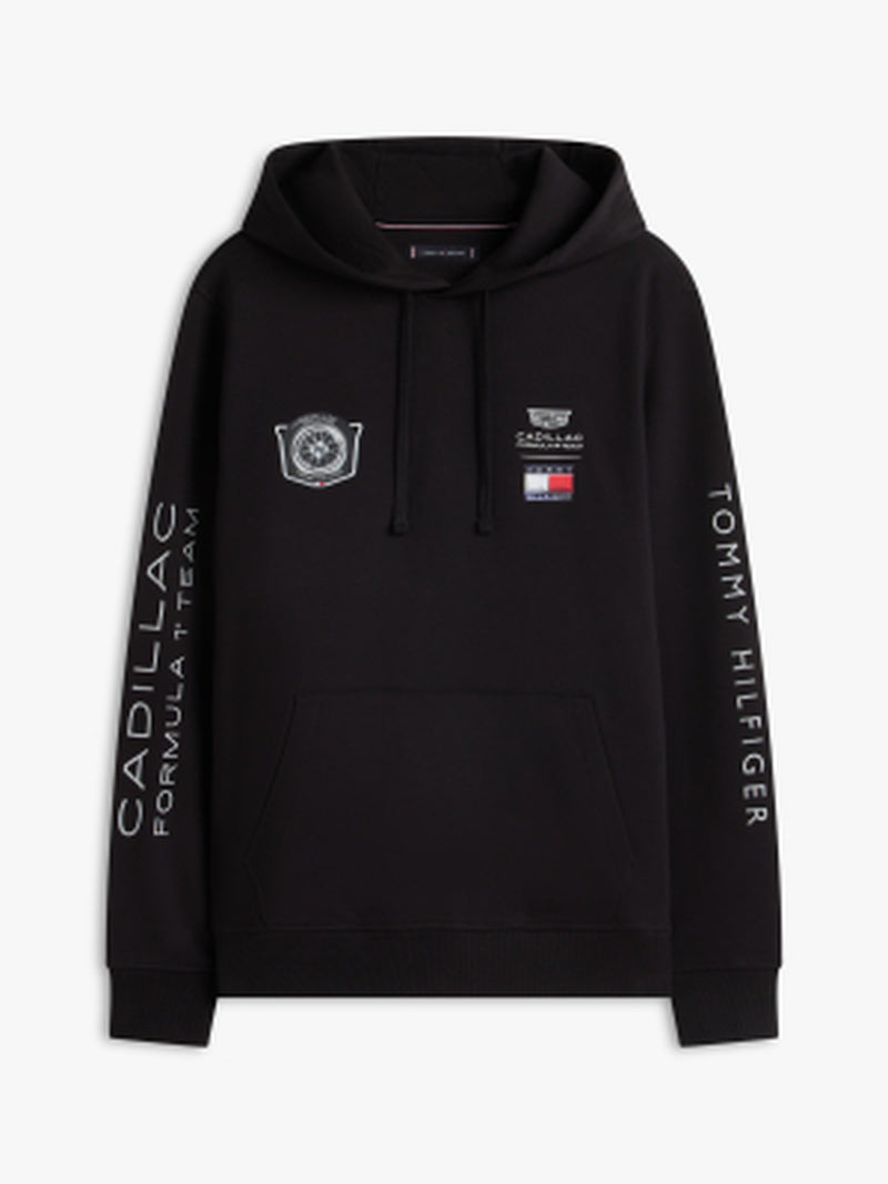 Regular Fit Cf1 Back Print Hoodie