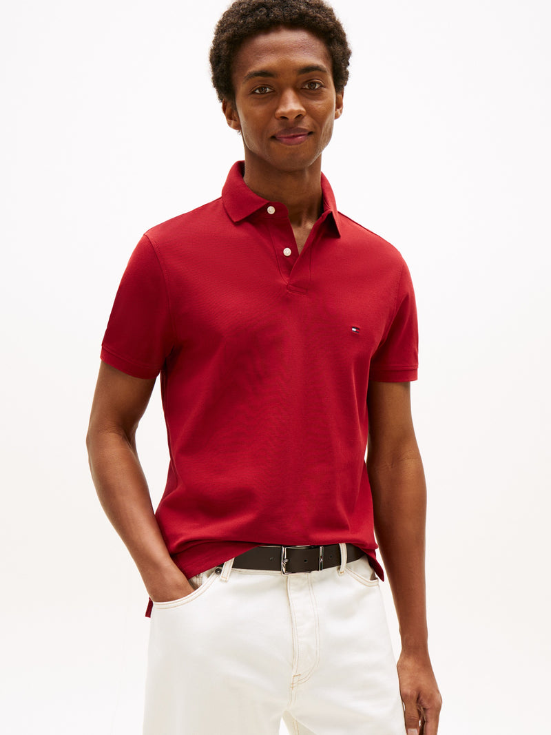 Regular Fit Solid Pique Polo