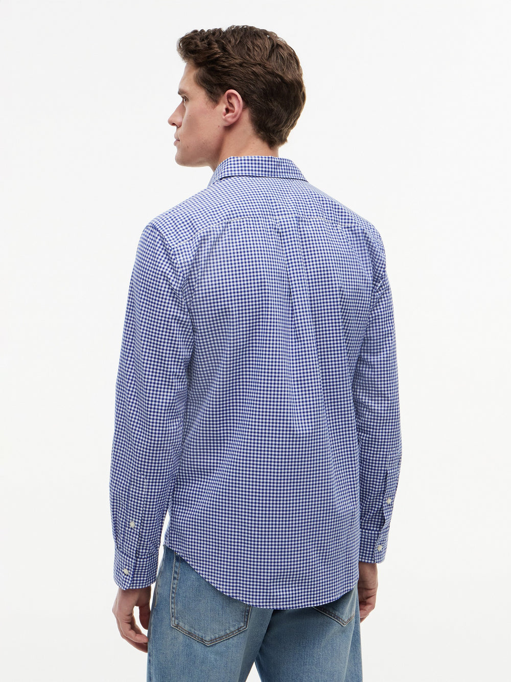 Regular Fit Check Poplin Shirt