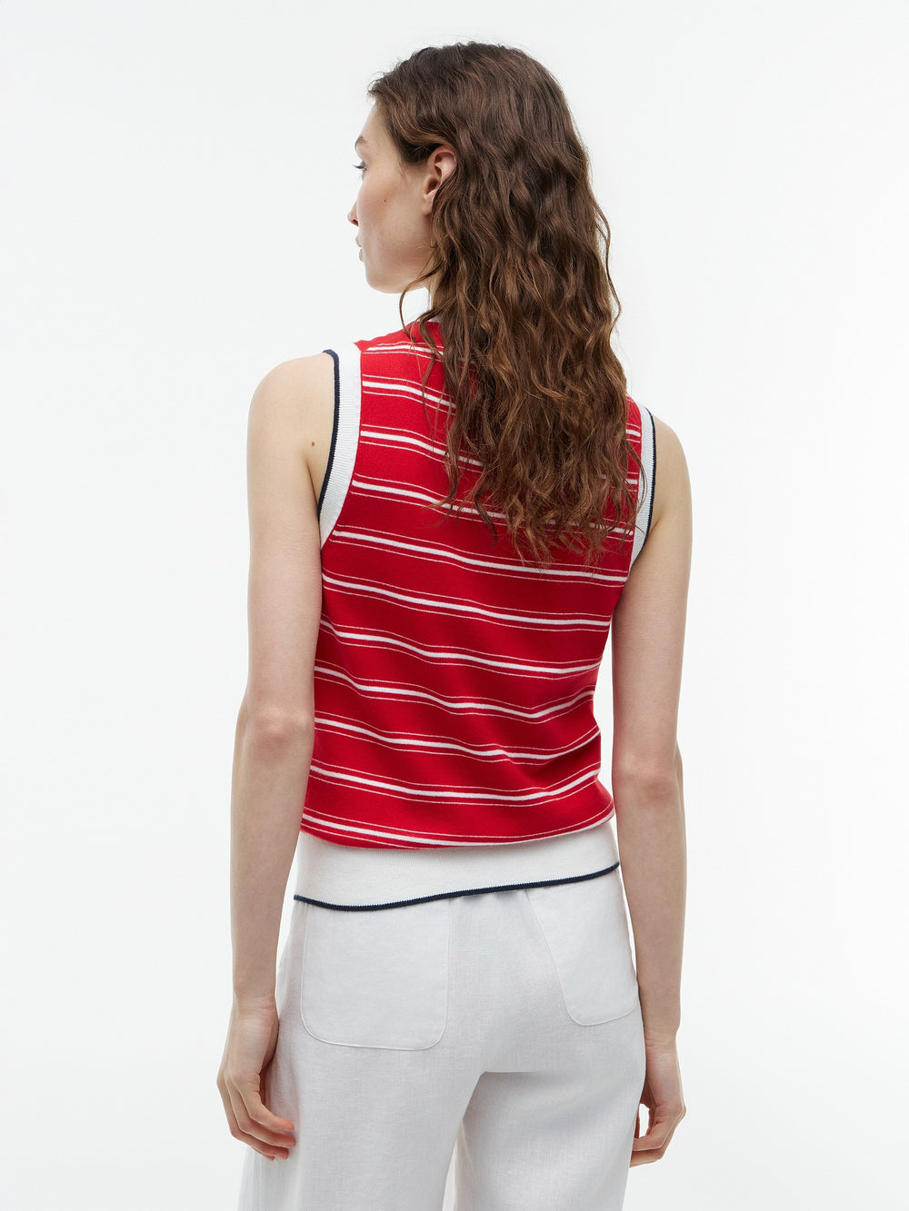 Stripe Regular Fit Full Sleeve Ribbed T-Shirt