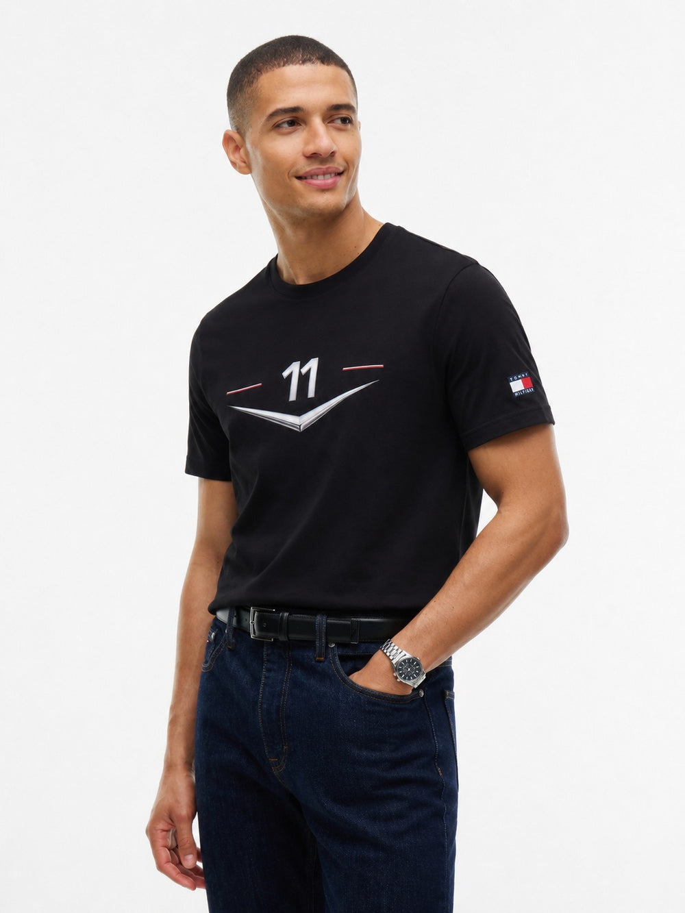 Regular Fit Cf1 Graphic Print Tshirt