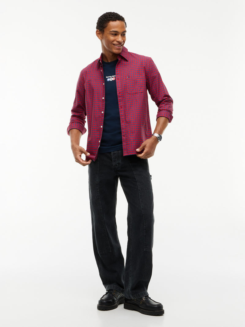 Slim Fit Nyc Logo T-Shirt