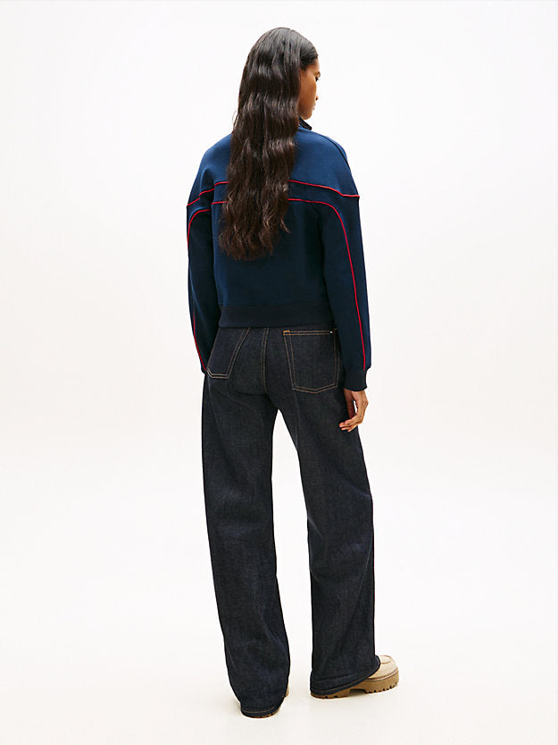 Regular Fit Interlock Zip Thru