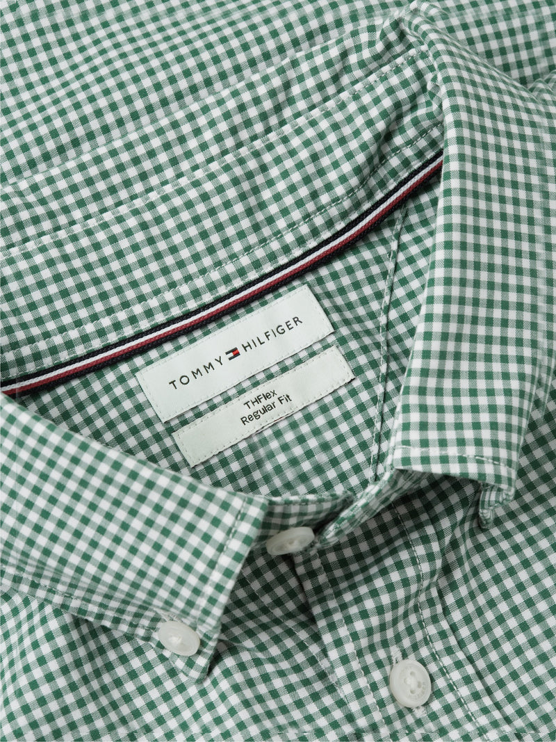 Regular Fit Check Poplin Shirt