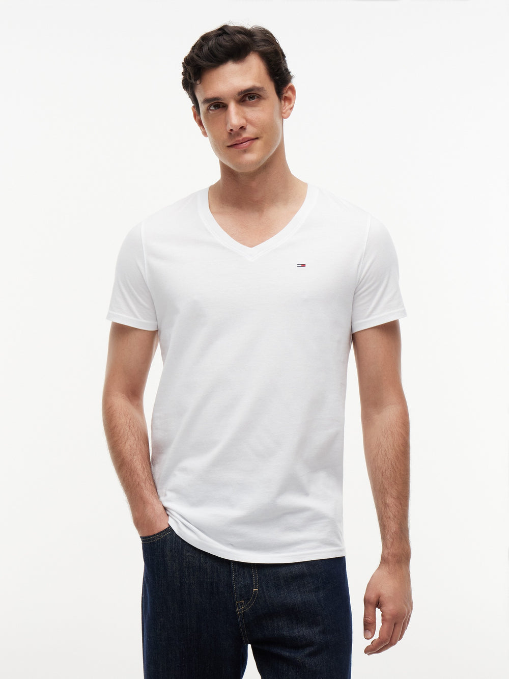 Regular Fit V - Neck T-Shirt