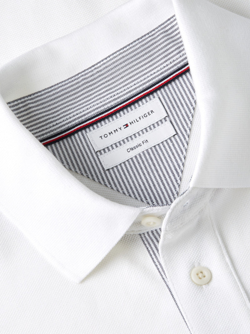 Relaxed Solid Pique Polo