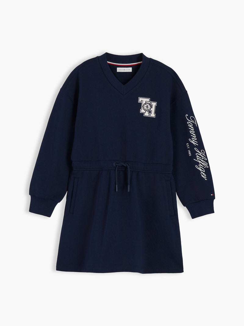 Kids Long-Sleeve Sweatshirt Dress