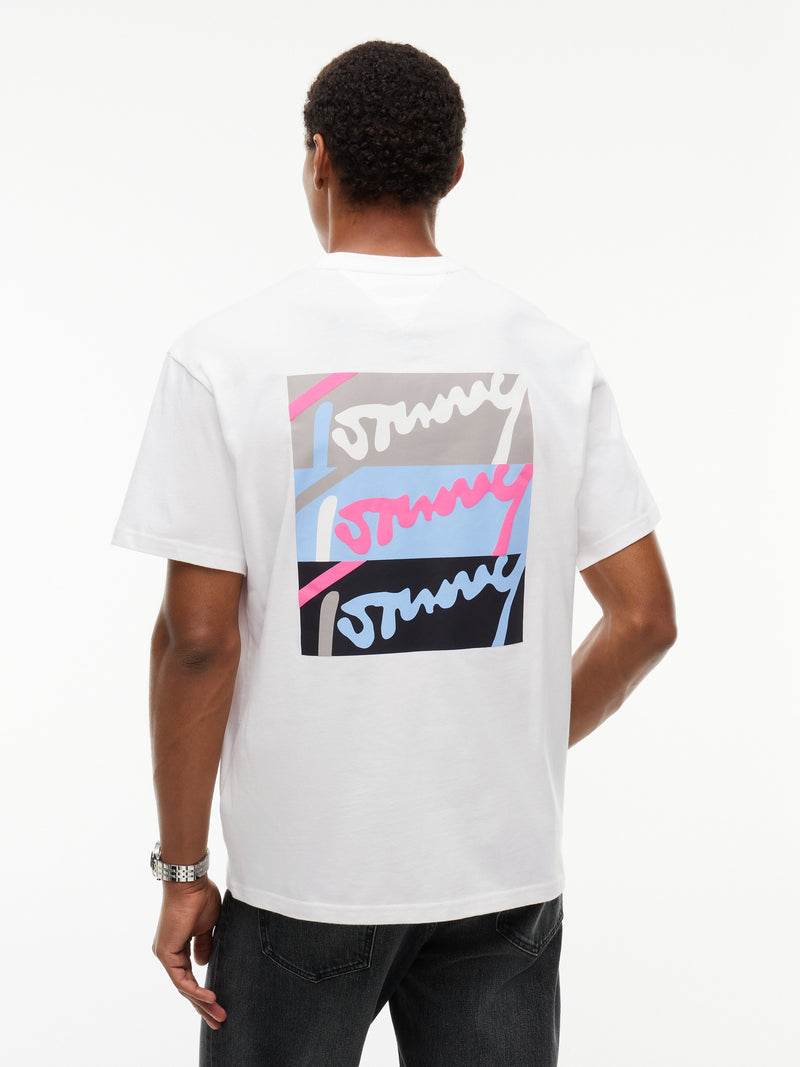 Relaxed Fit Back Graphic T-Shirt