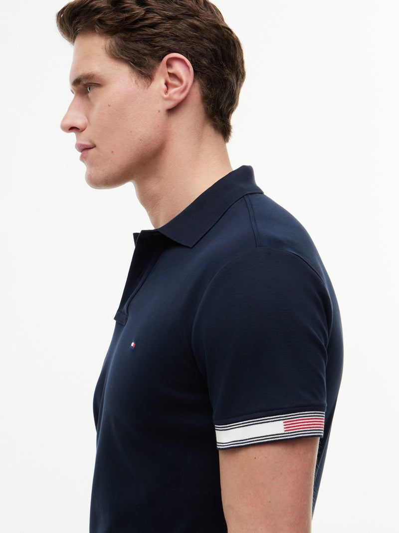 Slim Fit Interlock Polo
