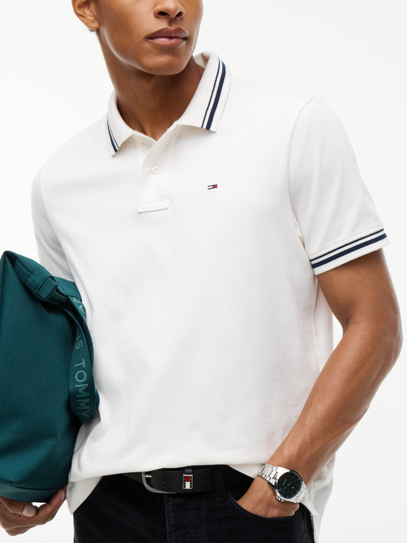 Regular Fit Tipped Polo