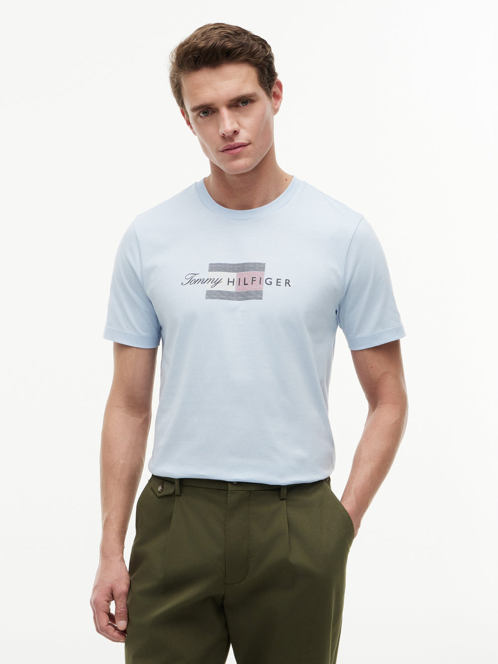 Regular Fit Graphic Logo Tshirt