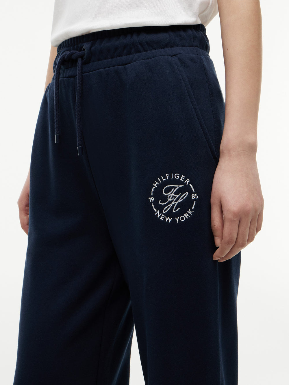 Solid Straight Fit Track Pant