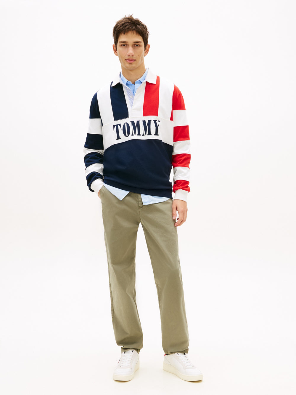 Sonny Regular Tapered Peached Twill Trouser
