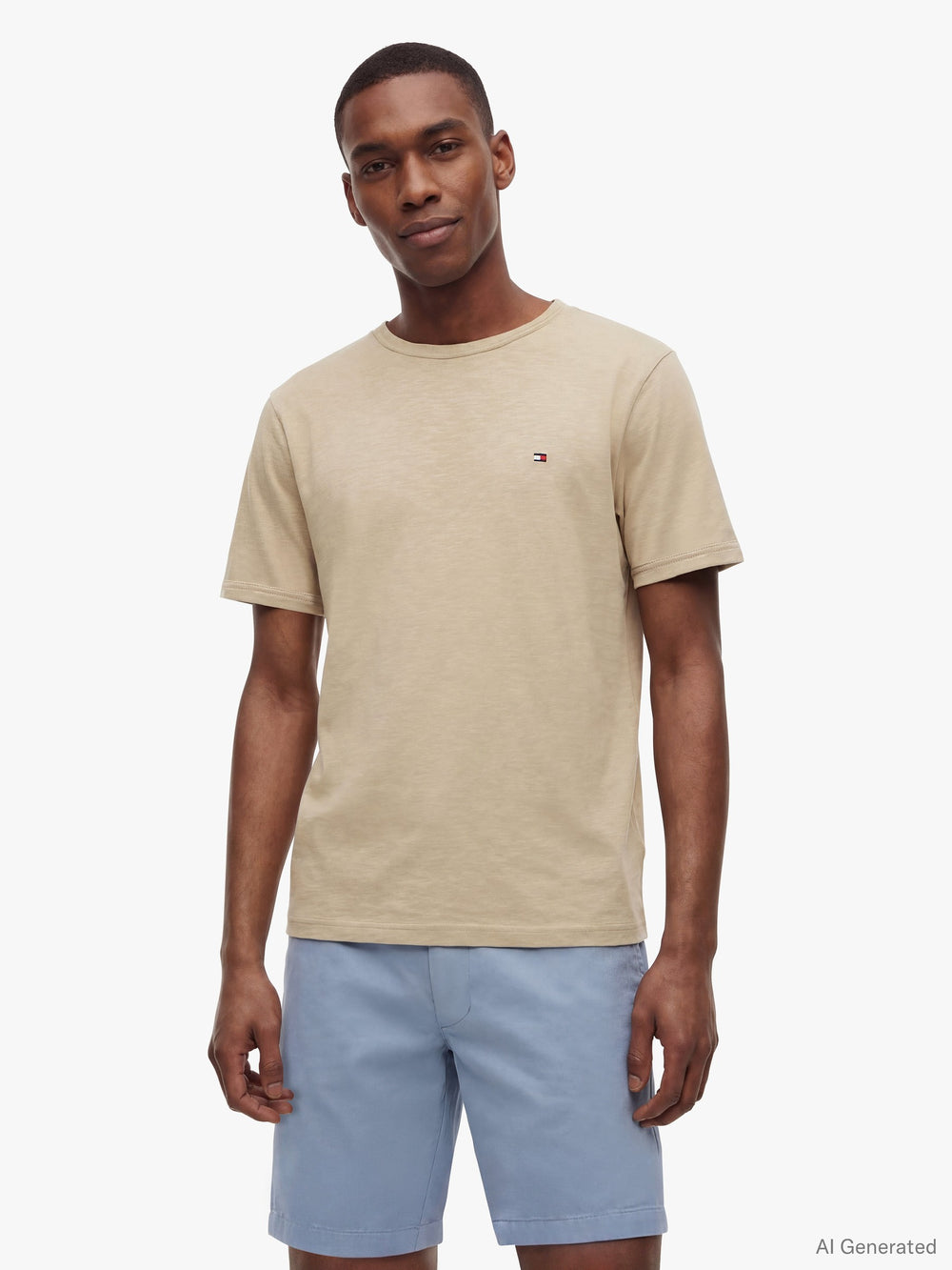 Regular Fit Slub Jersey Tshirt