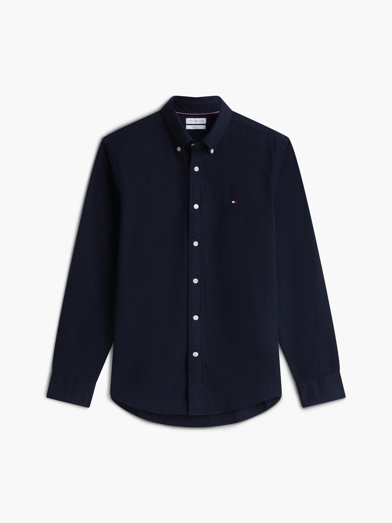 Regular Fit Texture Flannel Shirt