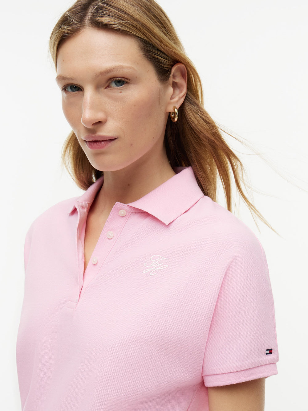 Solid Regular Fit Half Sleeve Pique Polo