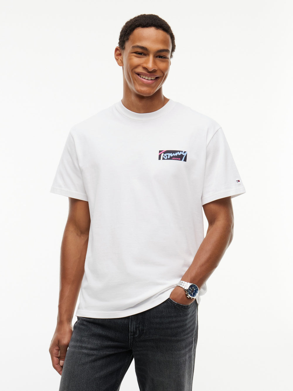 Relaxed Fit Back Graphic T-Shirt