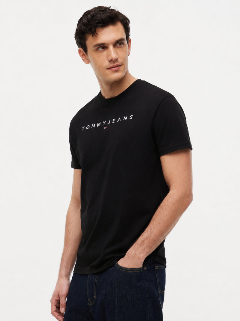 Regular Fit Linear Logo T-Shirt