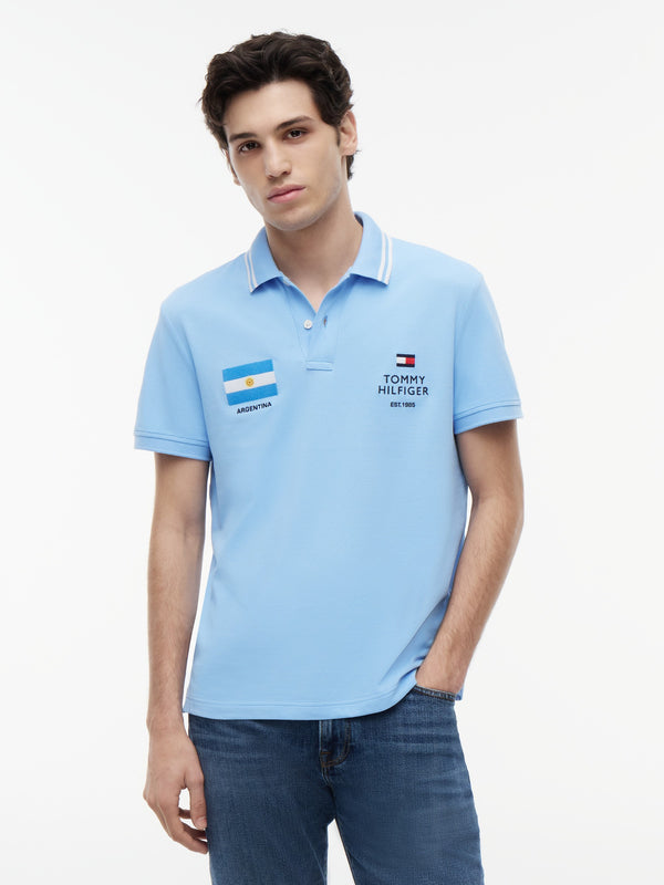Regular Fit Graphic Pique Polo