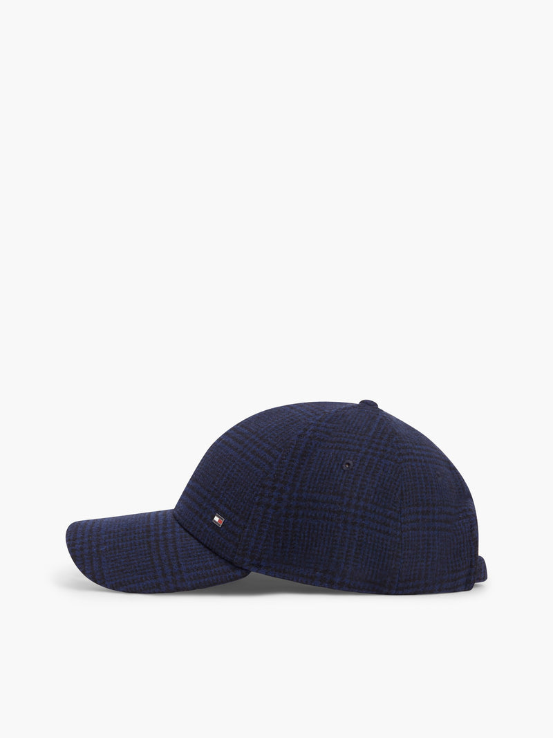 Check 6 Panel Melton Cap