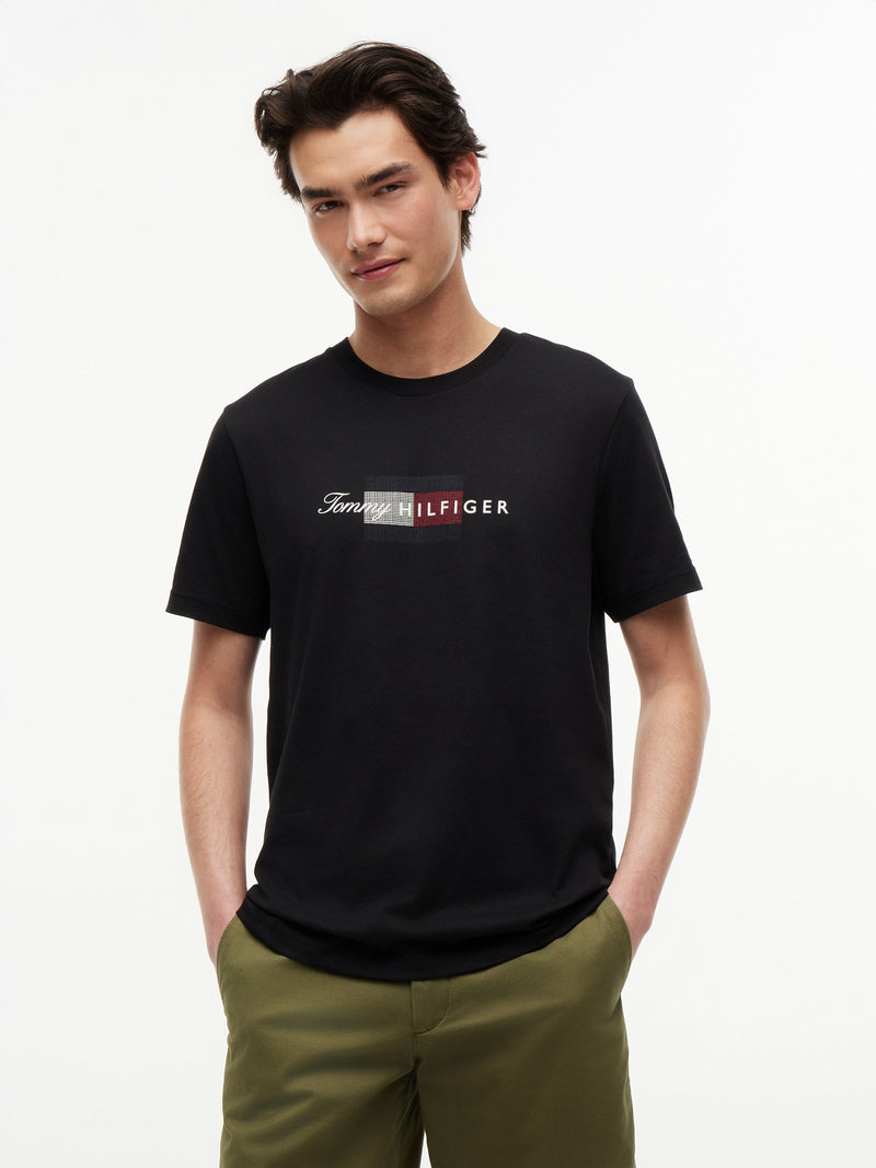 Regular Fit Graphic Logo Tshirt