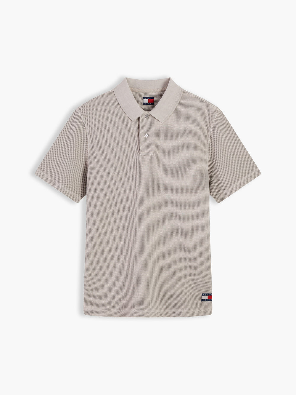 Regular Fit Waffle Polo