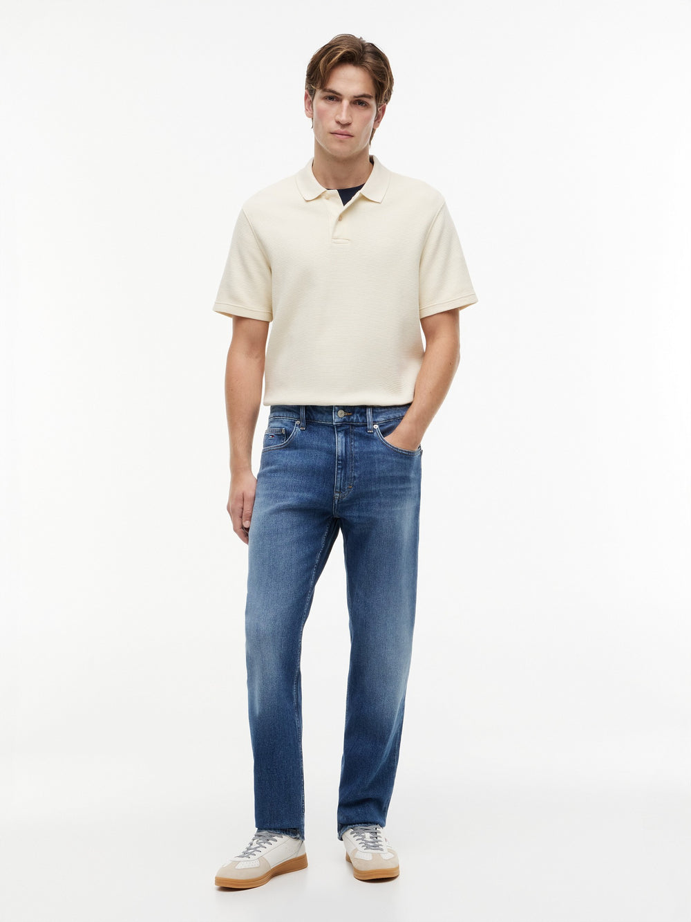 Ryan Slim Straight Mid Wash Jeans