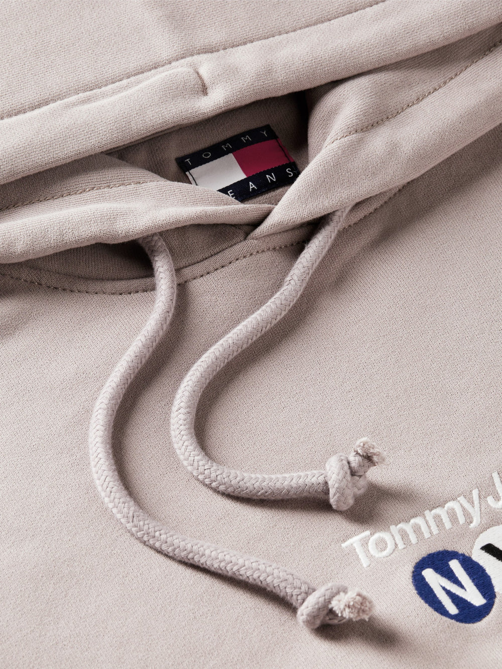 Regular Fit Diagonal Terry Hooded Sweatshirt