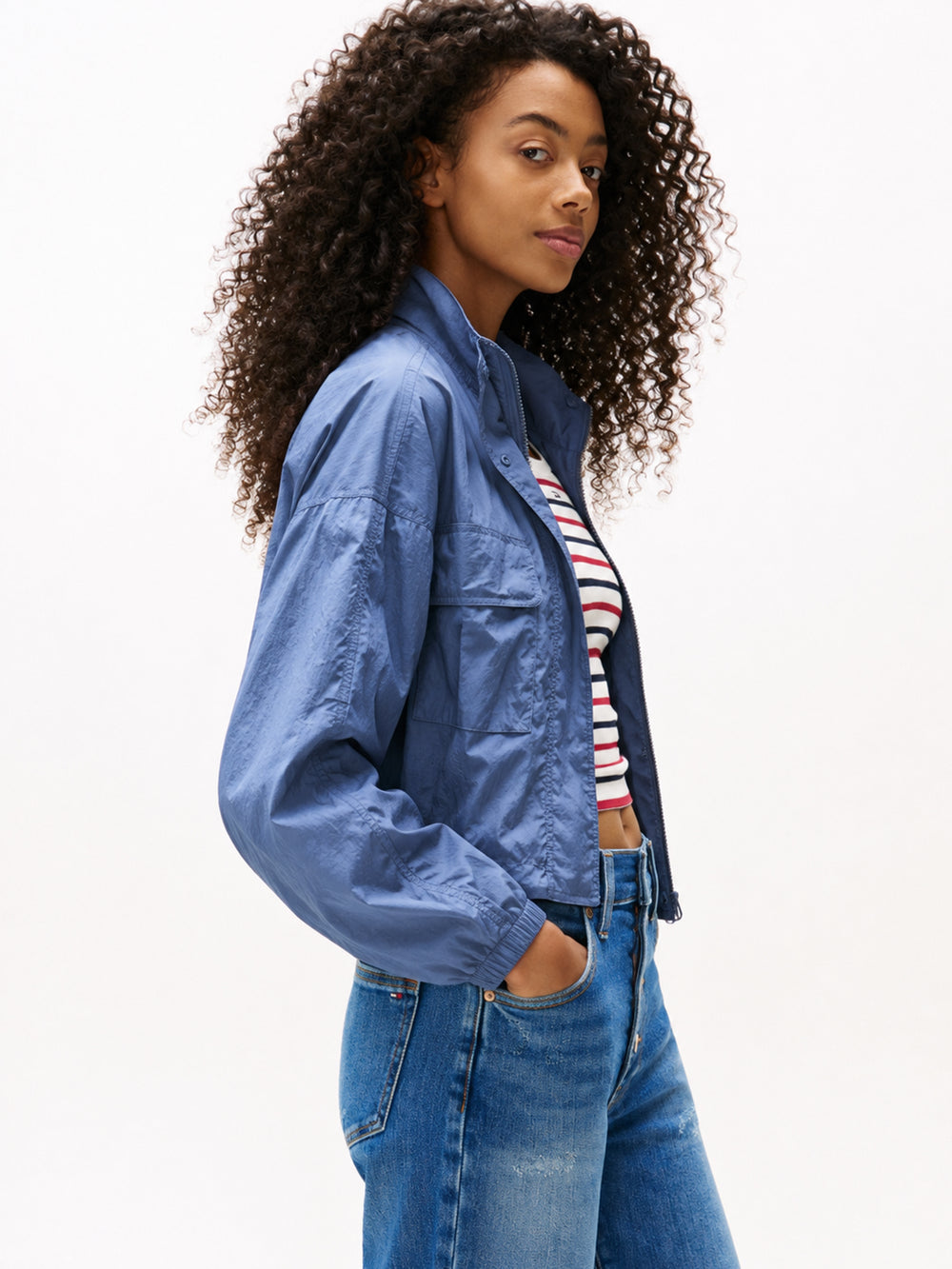 Relaxed Fit Windbreaker