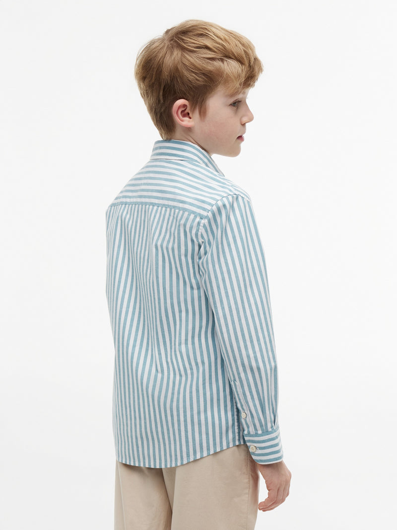Kids Stretch Stripe Shirt