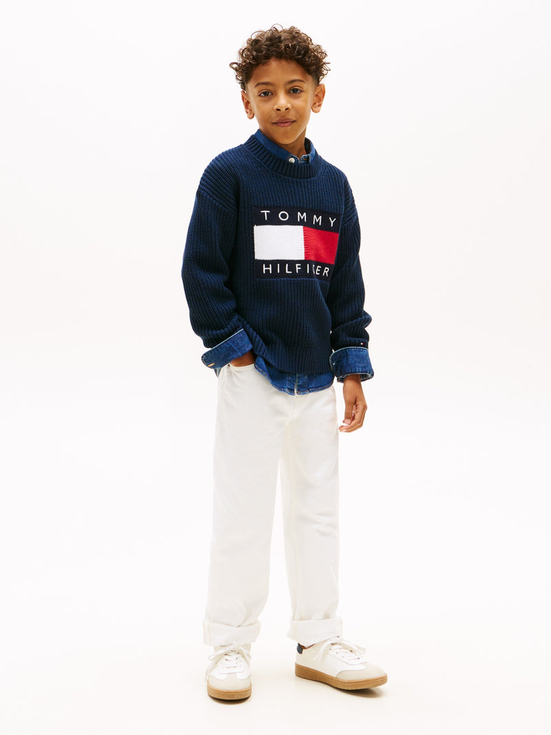 Kids Flag Logo Sweater