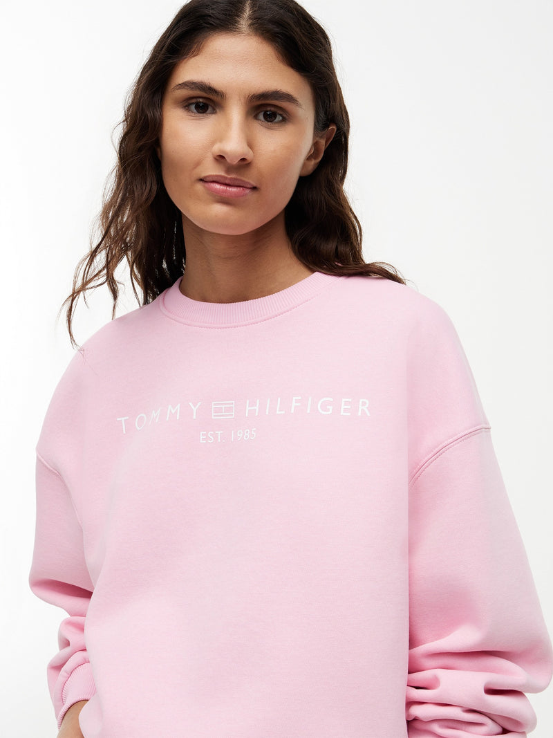 Relaxed Fit Fleece Pullover