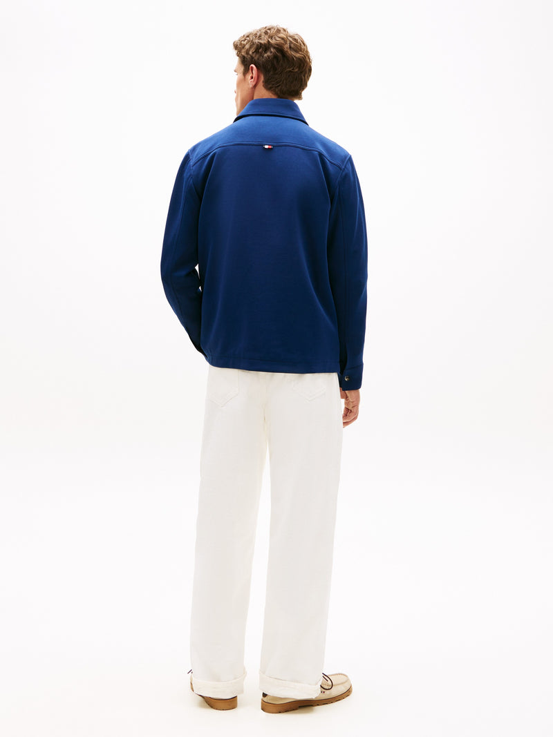 Regular Fit Mix Media Jacket