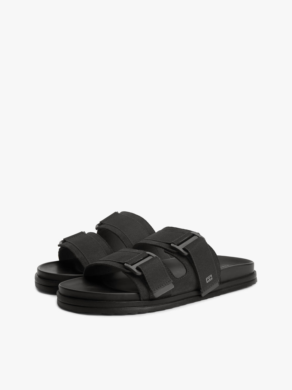 Men Hilfiger Mix Suede Buckle Sandal