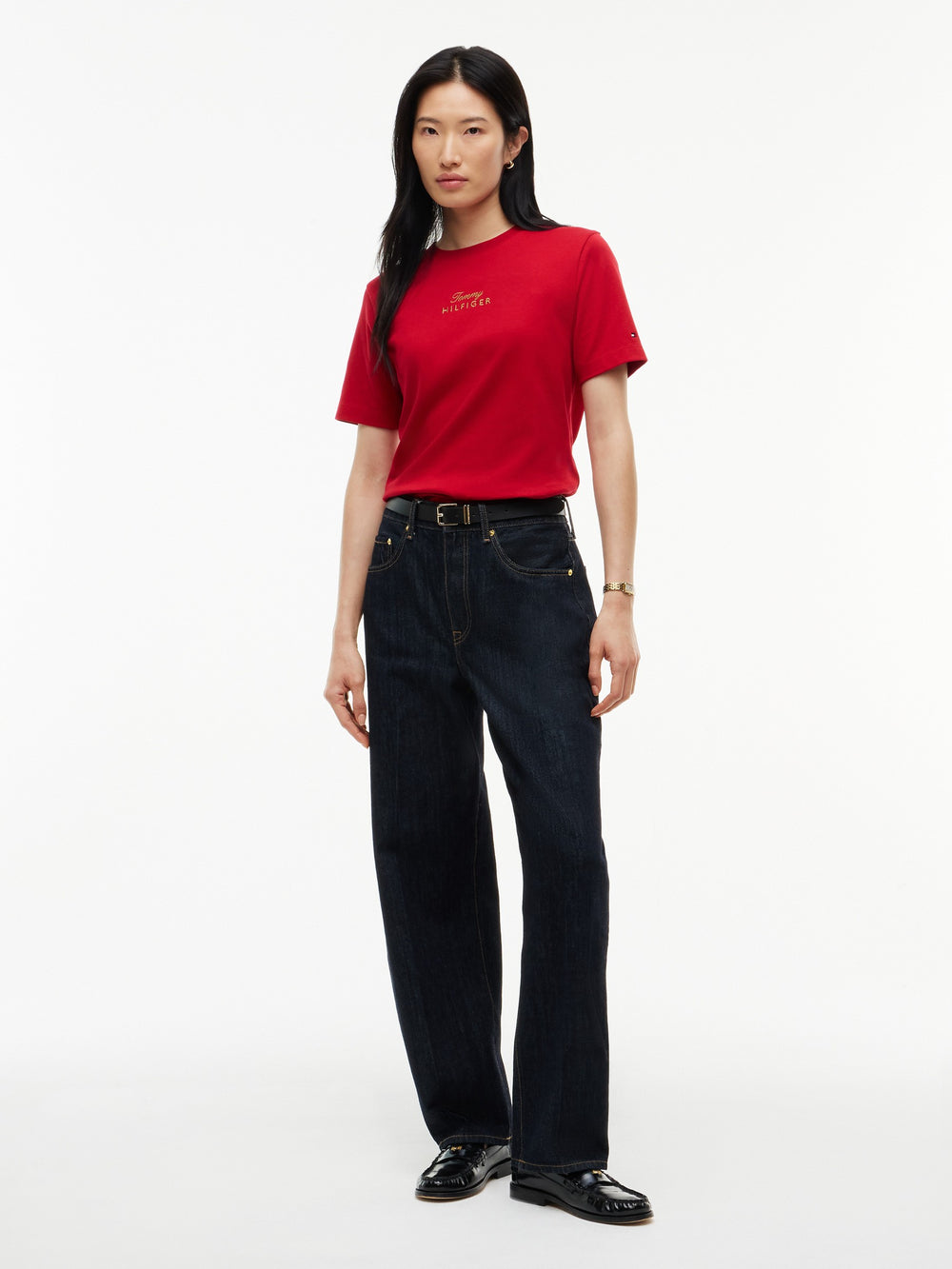 Solid Regular Fit Half Sleeve Interlock T-Shirt