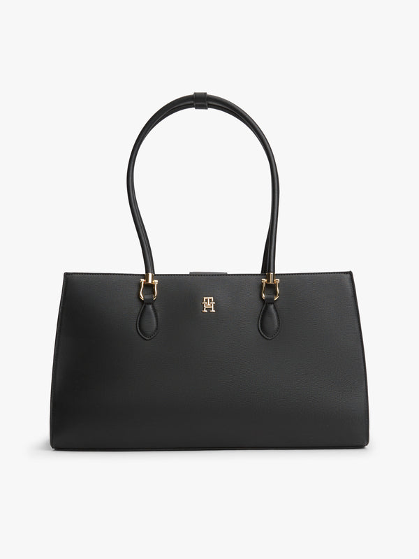 Solid Pu Square Bag