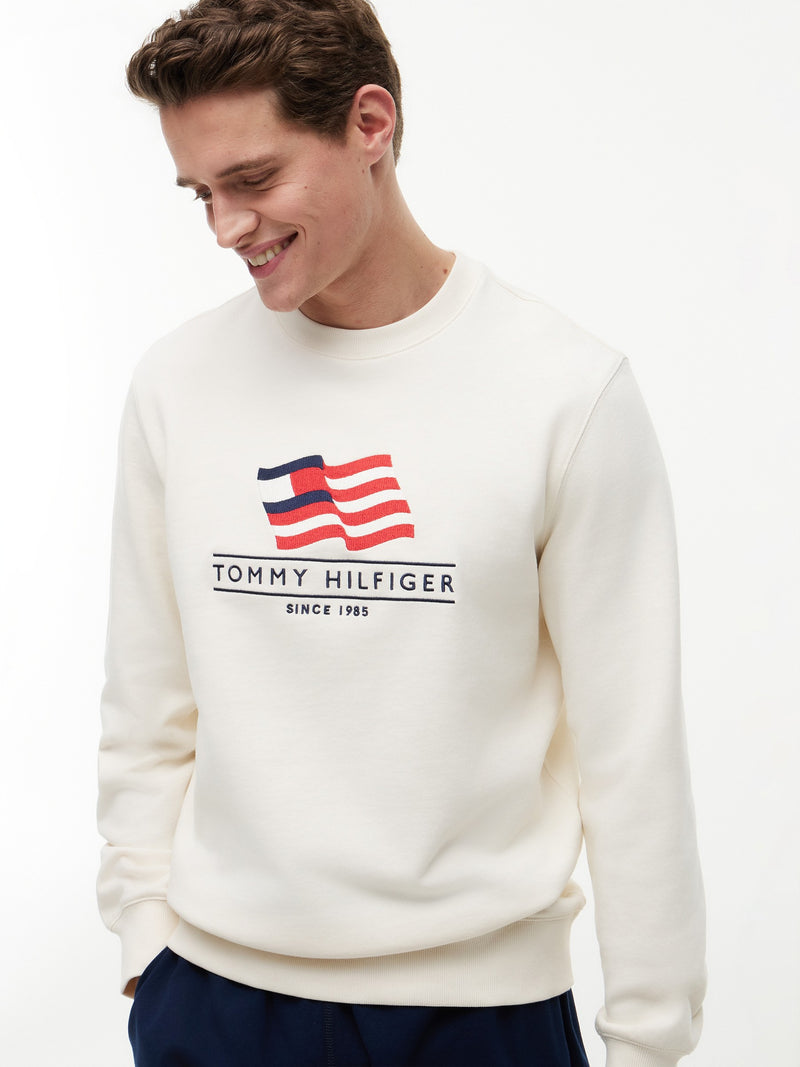 Flag Logo Terry Pullover