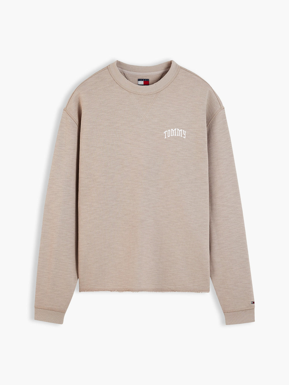 Relaxed Fit Terry Crew Neck Sweatshirt