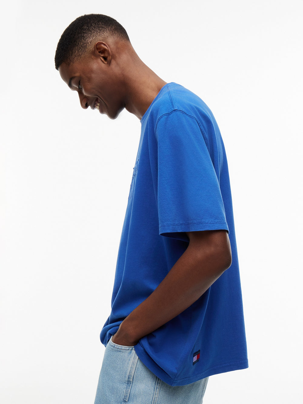 90S Fit Washed Patchwork T-Shirt