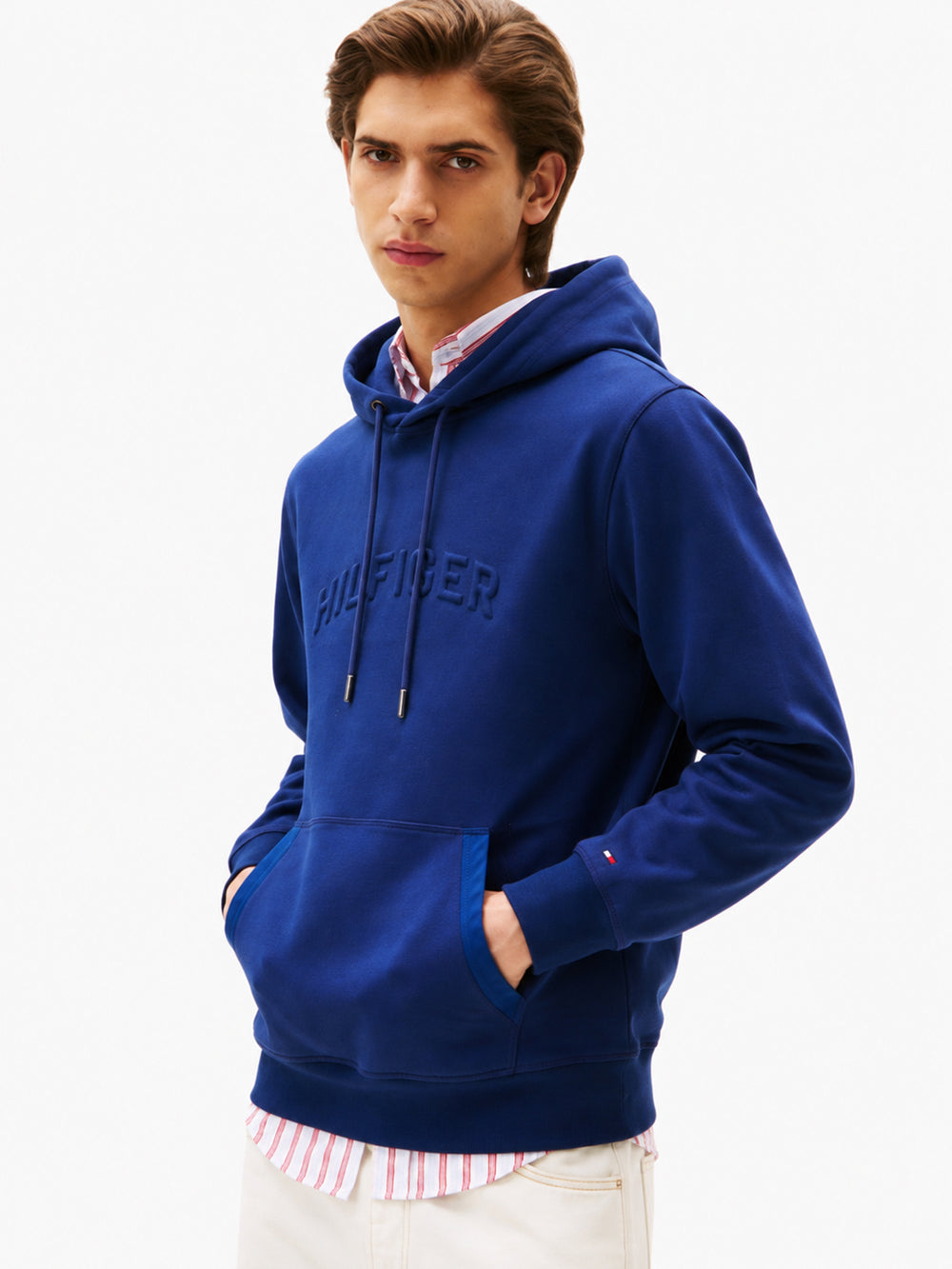 Regular Fit Interlock Hoodie