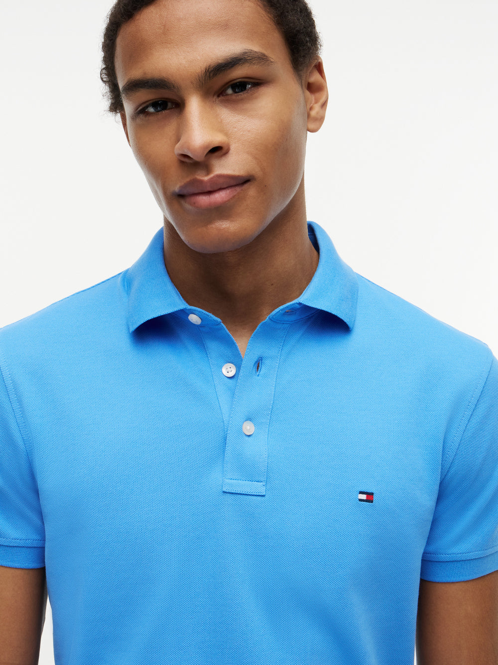 Slim Fit Solid Pique Polo