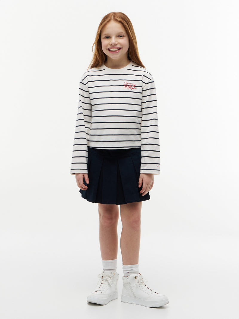 Kids Long-Sleeve Stripe T-Shirt