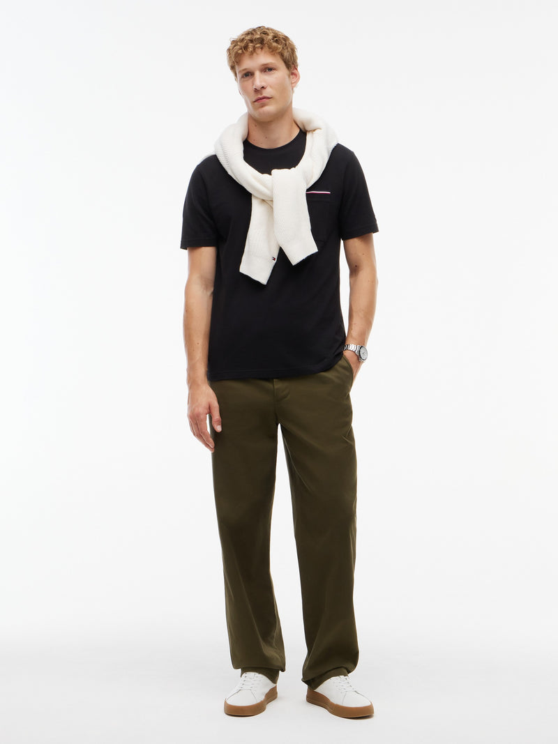 Regular Fit Pocket Pique Tshirt