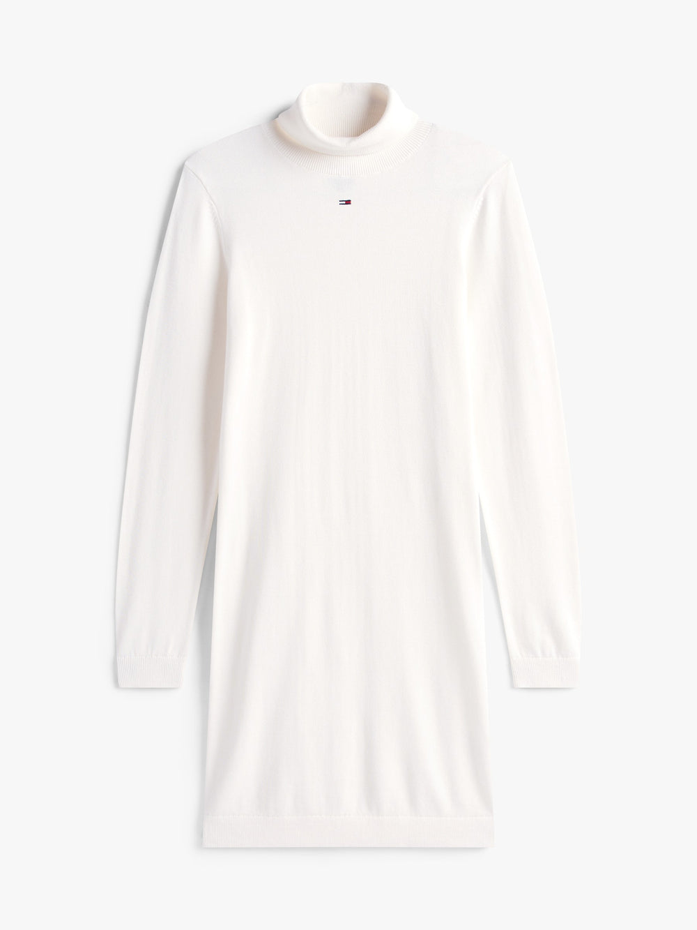 Full Sleeve Solid Sweater Bodycon Dress