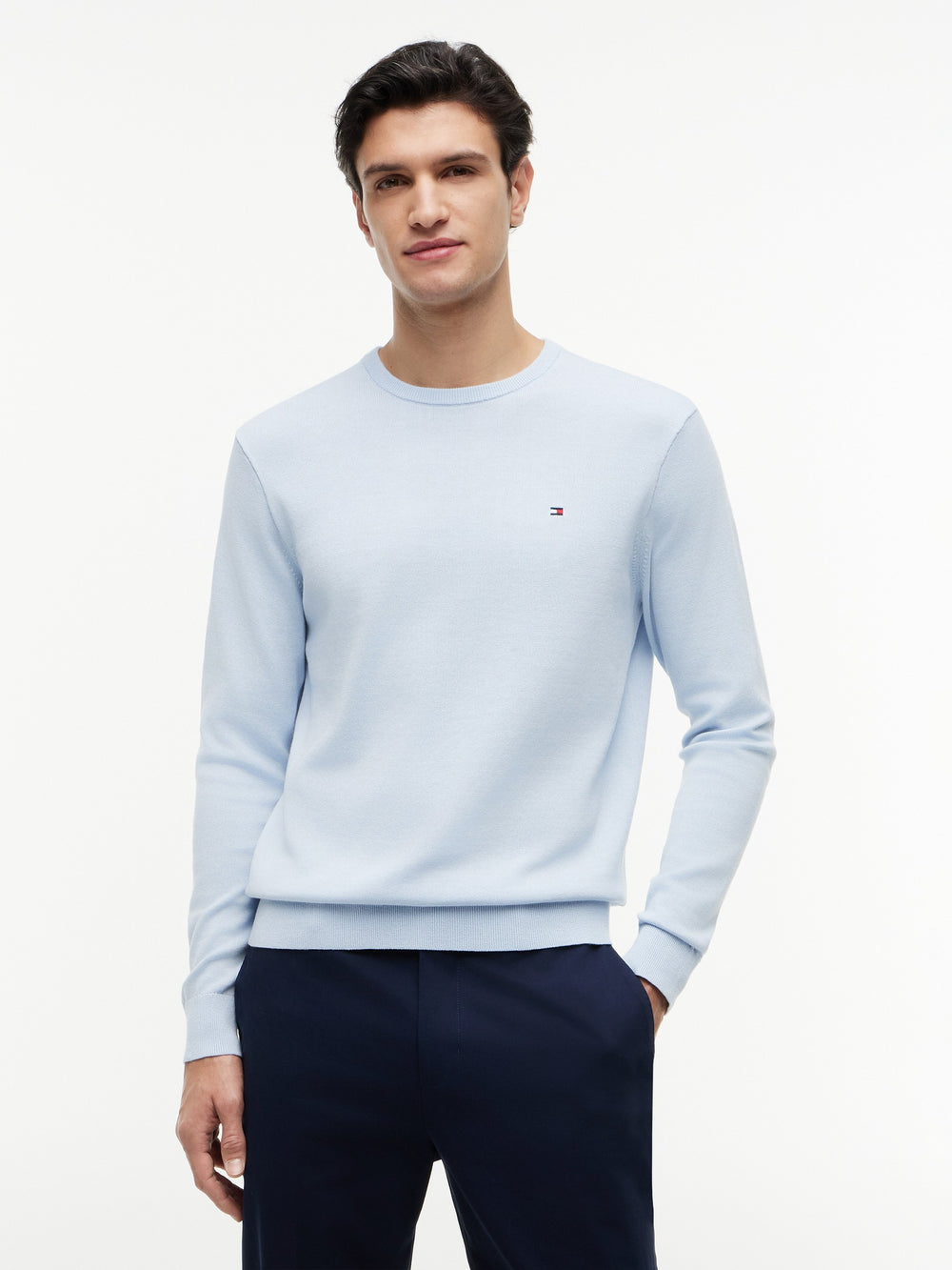 Crew Neck Basic Sweater