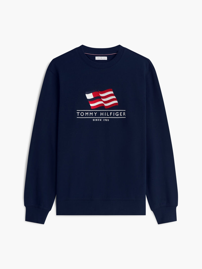 Flag Logo Terry Pullover