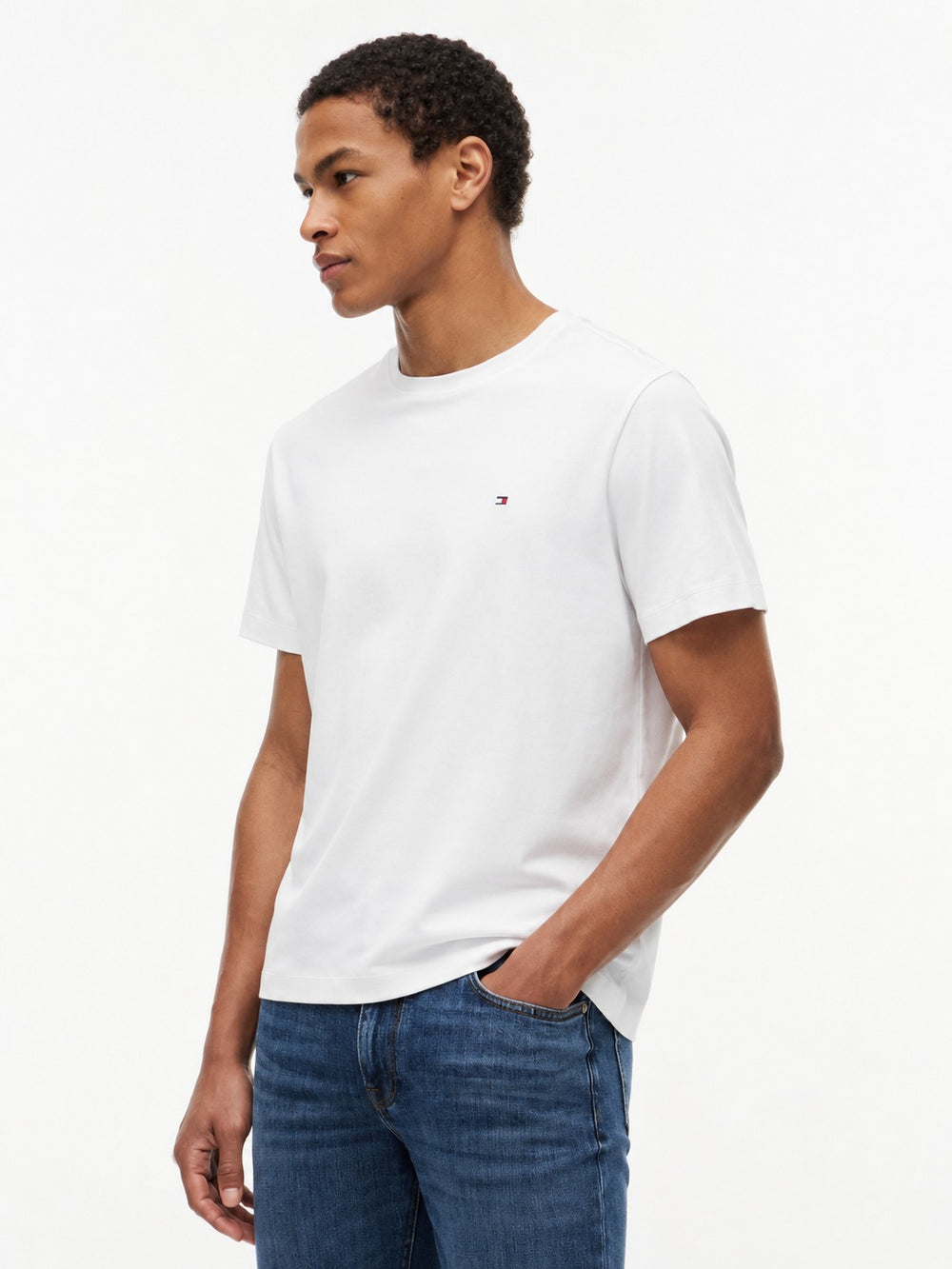 Regular Fit Solid Interlock Tshirt