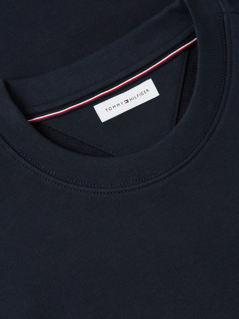 Crew Neck Terry Sweatshirt