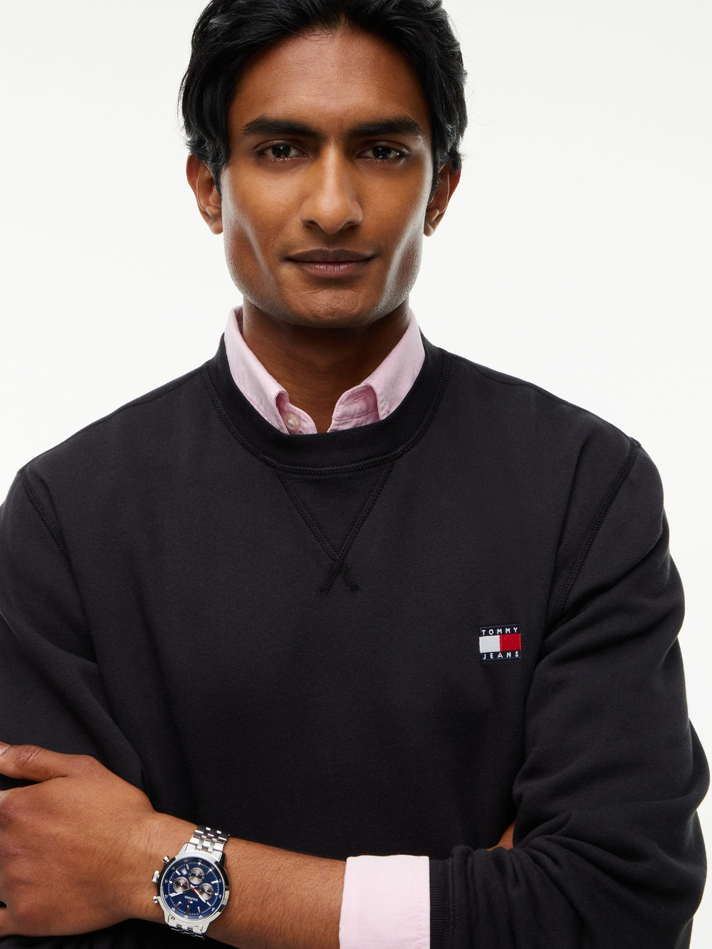 Regular Fit Fleece Crew Neck Sweatshirt
