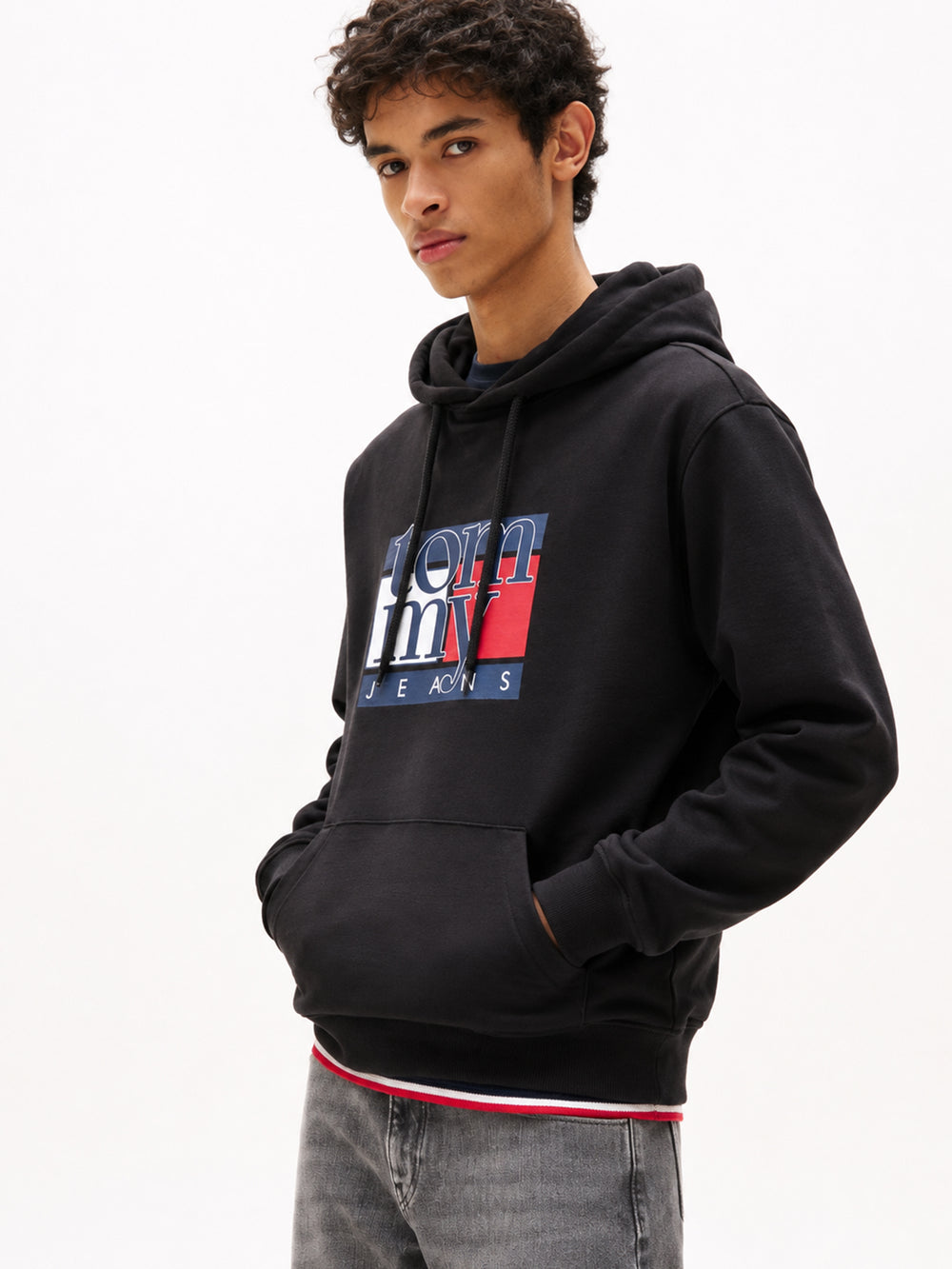 Regular Fit Terry Hooded Sweatshirt